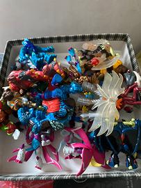 Gormiti di varie dimensioni e diversi modelli