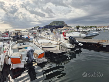 Gozzo open classico a barra 580