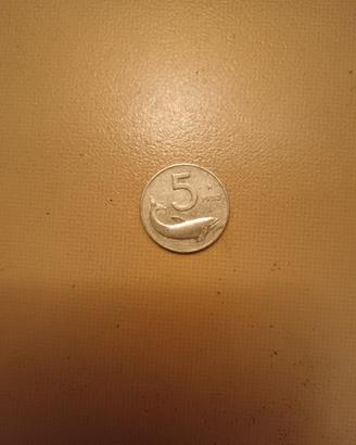 Moneta da 5 lire