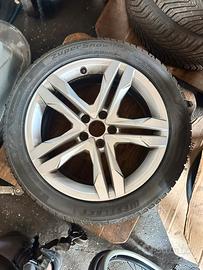 Cerchi originali audi 18 gomme nuove