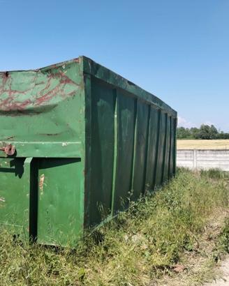 CONTAINER SCARRABILE USATO A CIELO APERTO