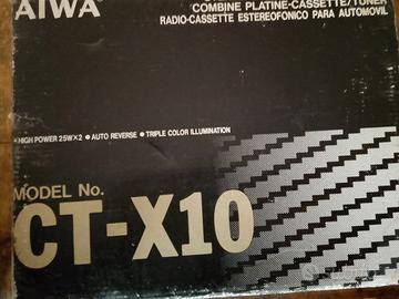 radio aiwa ct-x10 