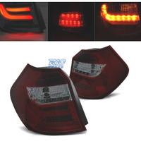 FANALI BMW E87 07-11 ROSSO FUMÉ LED
