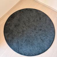 Ikea Stoense Tappeto, pelo corto, blu, 130 cm