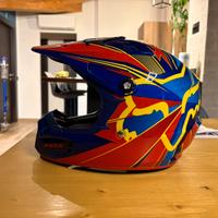 Casco motocross fox v1 bambino S NUOVO