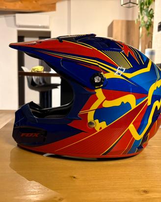Casco motocross fox v1 bambino S NUOVO