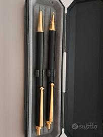 set penna e matita con custodia