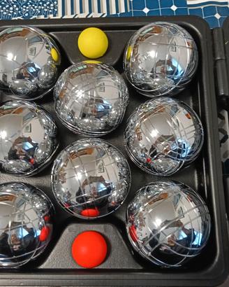 Set Bocce Petanque Obut 8 bocce + 2 pallini - con