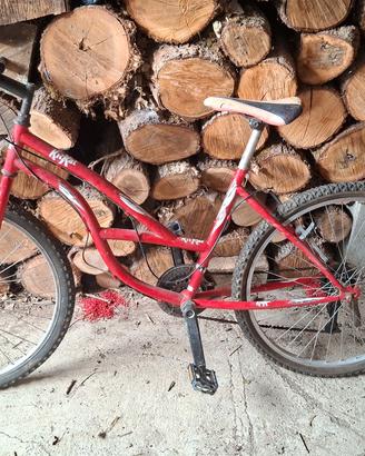 bici rossa