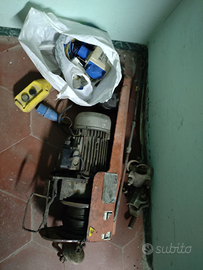 Carrucola elettrica paranco con attacchi impalcatu