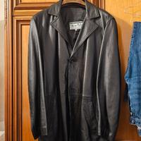 Cappotto in pelle uomo