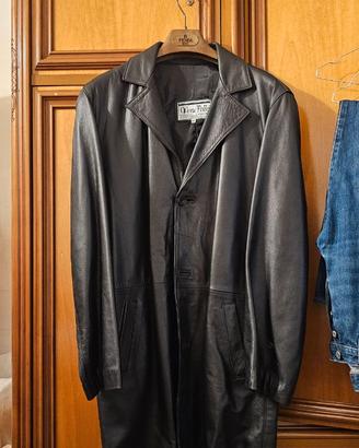 Cappotto in pelle uomo