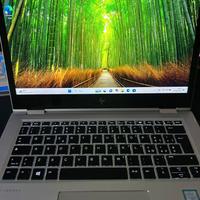 HP Elitebook x360 1030 G2,i5 7300U + Mouse + Penna