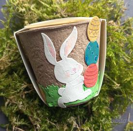 Decorazioni pasquali vasetto