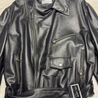 Chiodo in pelle morbida nappa nuovo_vintage