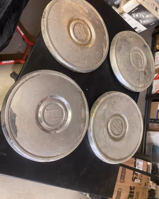 Coppe Ruota Cromate Fiat cerchi da 13”