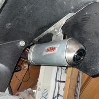 silenziatore ktm 125
