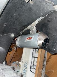 silenziatore ktm 125