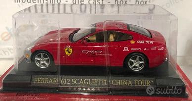 FERRARI 612 SCAGLIETTI "CHINA TOUR" " SCALA 1/43