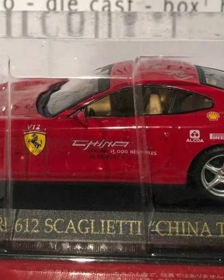 FERRARI 612 SCAGLIETTI "CHINA TOUR" " SCALA 1/43