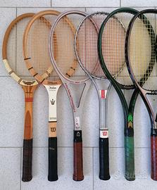 Racchette Tennis Raccolta Storica ed iconica