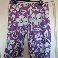 Bermuda Sundek fiori viola