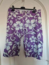 Bermuda Sundek fiori viola