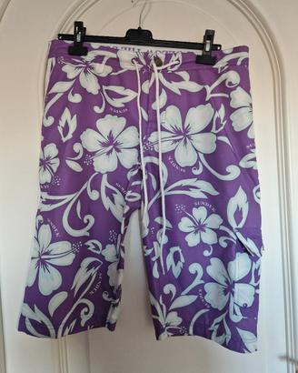 Bermuda Sundek fiori viola
