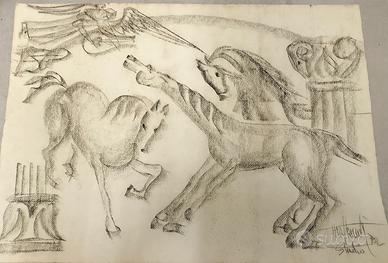 Disegno "Studio di Cavalli "