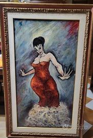 Olio su faesite di Sem Parigi.