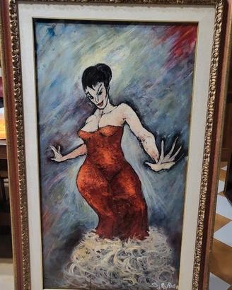 Olio su faesite di Sem Parigi.