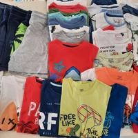 Lotto vestiti bambino TG.5/6 anni estate