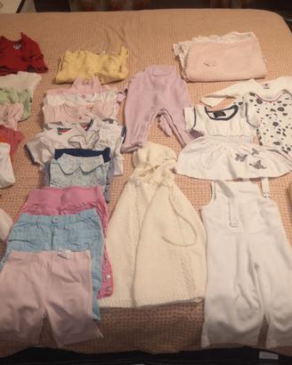 Abbigliamento bimbo/a 0-12 medi