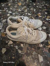 new balance 550 bianche