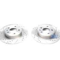 DISCHI FRENO FORATI E SCANALATI PER PEUGEOT