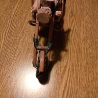 Modellino moto Legno