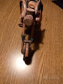 Modellino moto Legno