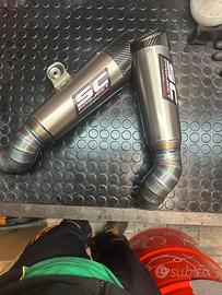 scarico sc-project Ducati hypermotard 698