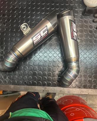 scarico sc-project Ducati hypermotard 698