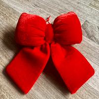 Fiocco velluto rosso