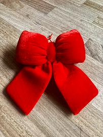 Fiocco velluto rosso