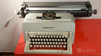 Macchina da scrivere Olivetti Linea 98