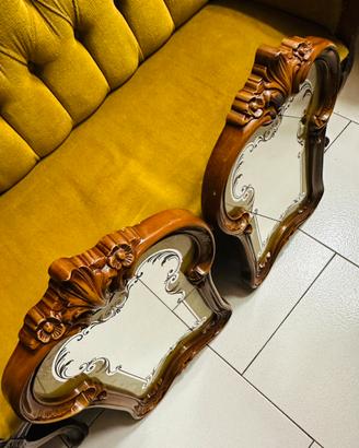 2-Specchi di uguale Designer ‘Rossetto’