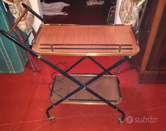 Carrello portavivande vintage