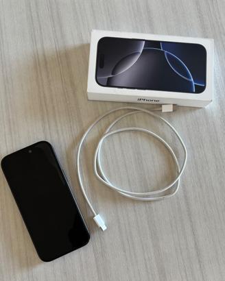 iPhone 16 pro colore nero 256 gb