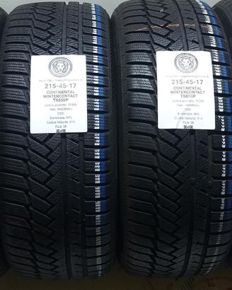 4 GOMME 215 45 17 CONTINENTAL A70383