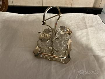 Saliera  argetata  vintage