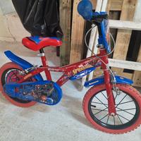 Bici Spiderman 14"