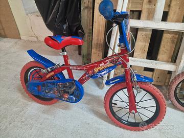 Bici Spiderman 14"