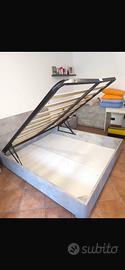 Letto matrimoniale contenitore